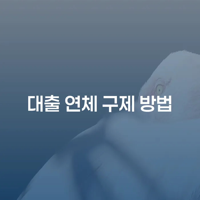 대출 연체 구제 방법, 어떻게 해결할 수 있을까요?